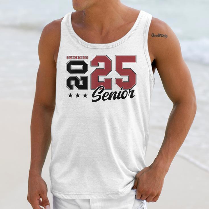 Swimming Senior Night Swimming Senior 2025 Graduation 59 Unisex Tank Top