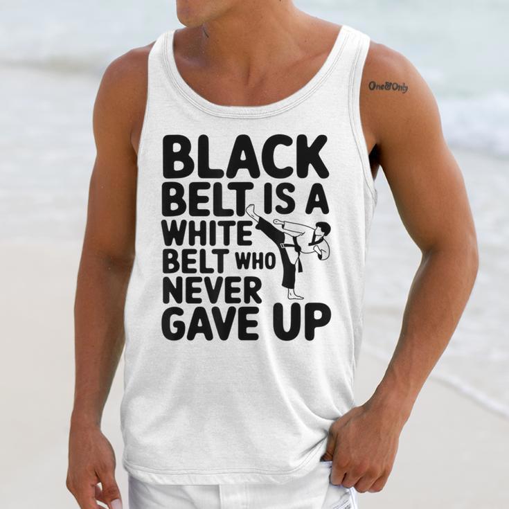Taekwondo Belt Club Graduation Unisex Tank Top
