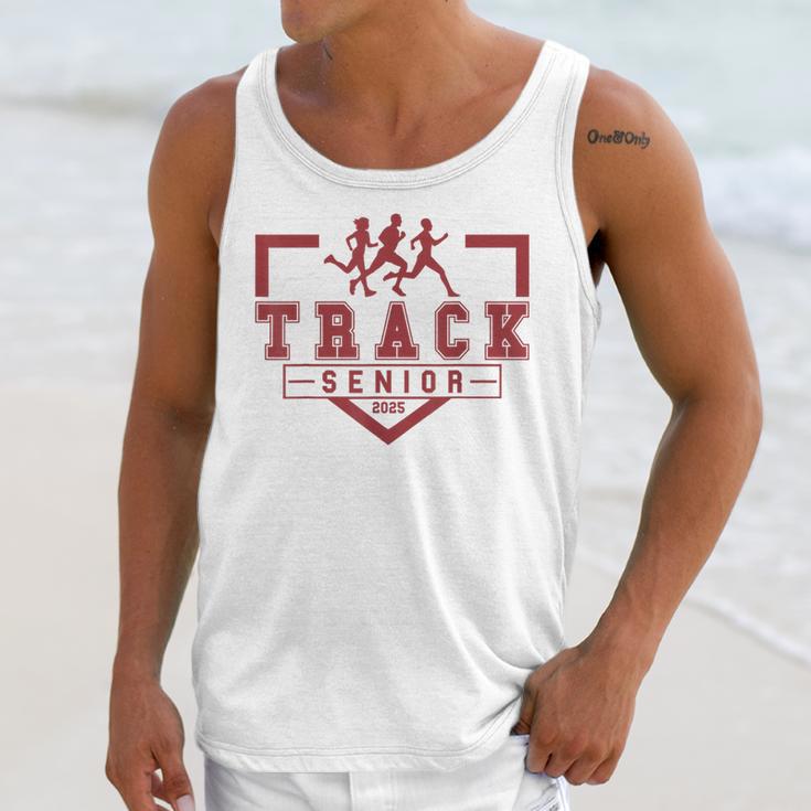 Track Senior Night Track Senior 2025 Graduation 36 Unisex Tank Top
