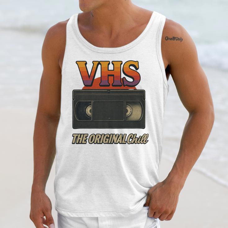 VHS Tape Nostalgia Old School Technology Humor Premium Unisex Tank Top VHS Tape Nostalgia Old School Technology Humor Premium Unisex Tank Top
