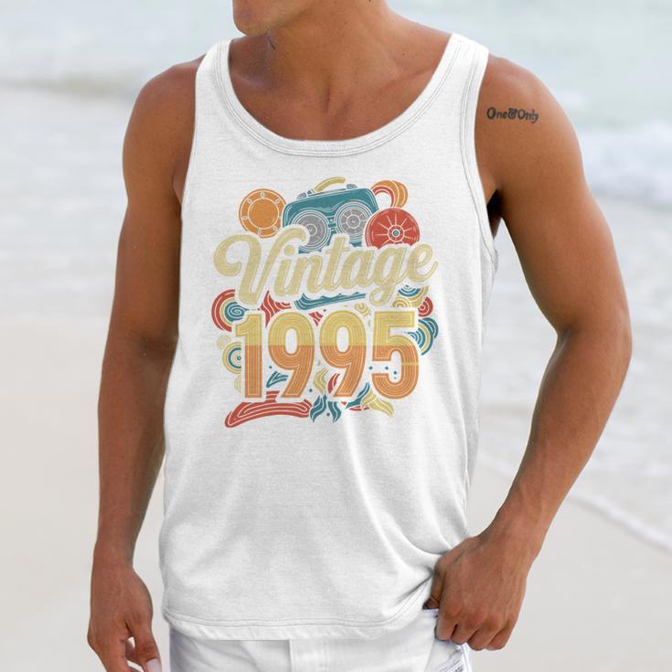 Vintage 1995 Retro Classic 90s Nostalgia Throwback Vibe Unisex Tank Top Vintage 1995 Retro Classic 90s Nostalgia Throwback Vibe Unisex Tank Top