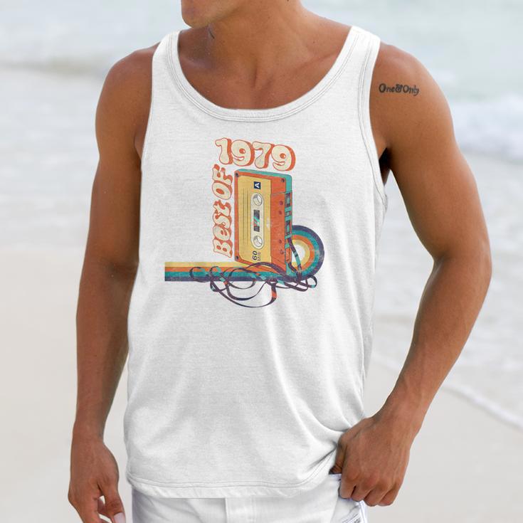 Vintage Best Of 1979 41st Birthday Graduation Cassette Tape Unisex Tank Top