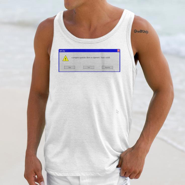 Windows Xp Error Unisex Tank Top Windows Xp Error Unisex Tank Top