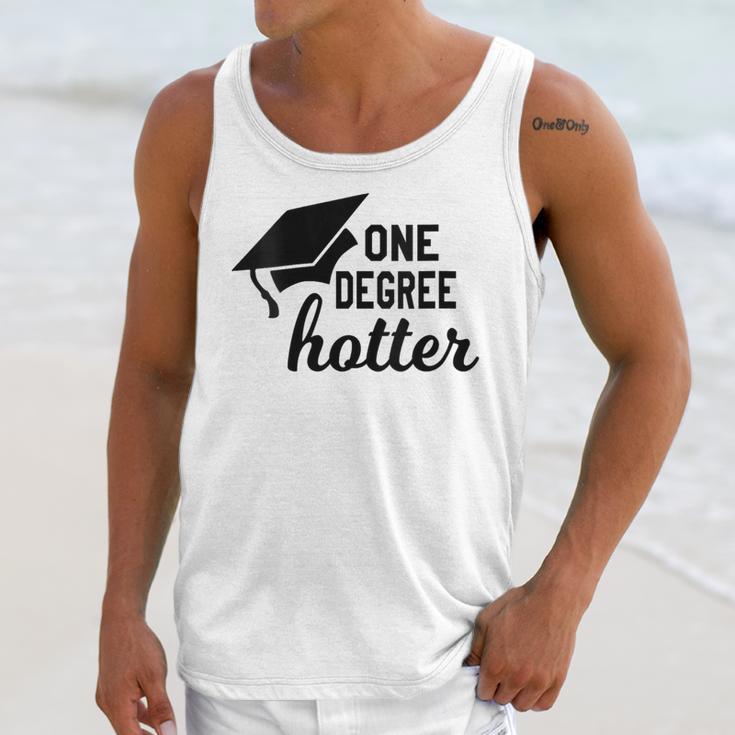 Women's One Degree Hotter College Masters PhD Graduation Party Unisex Tank Top