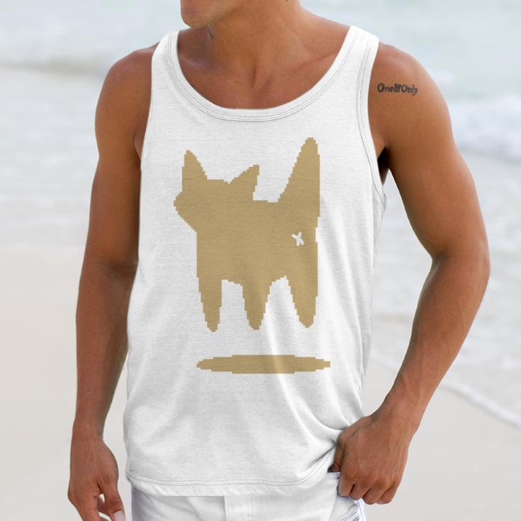 Yk2 Cat With Tomboy Tail 90s Nostalgia Downtown Indie Unisex Tank Top