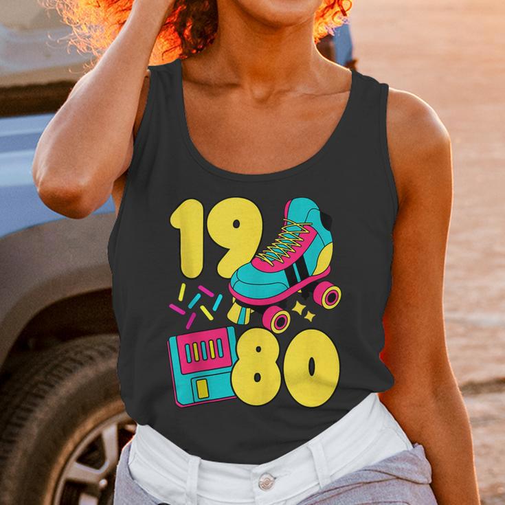 1980 Retro Raised In The 80s Old School Nostalgia Vibes Unisex Tank Top