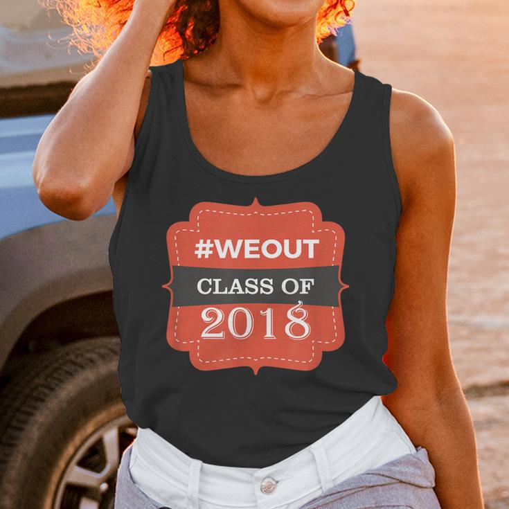 We Out 2018 Graduation Shirts Unisex Tank Top