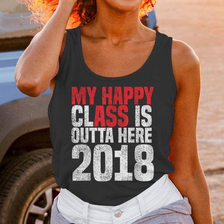2018 Senior Graduation My Happy Class Shirt Unisex Tank Top