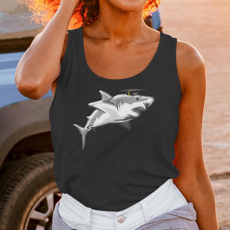 2019 Graduation SharkShirt High School College Grad Unisex Tank Top