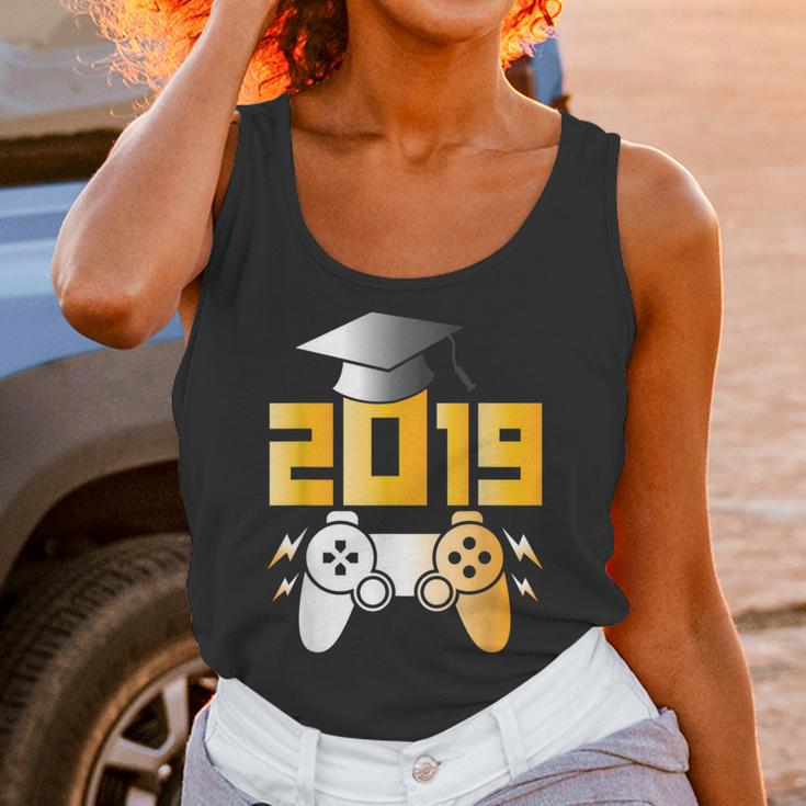 2019 High School Graduation Shirt Gamer Graduate Unisex Tank Top