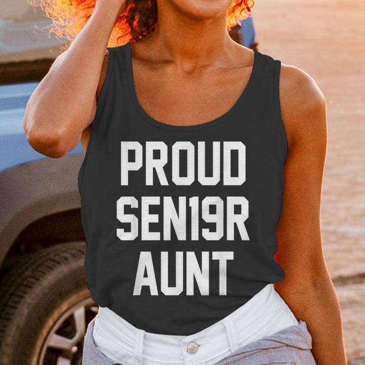 2019 Senior Aunt SEN19R Class Graduation PartyShirt Unisex Tank Top