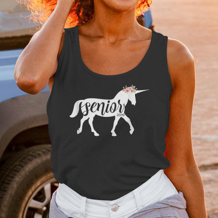2019 Senior Unicorn Shirt Graduation High School College Unisex Tank Top