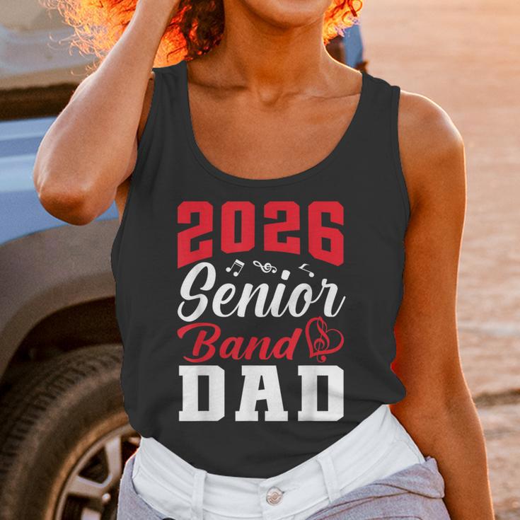 2026 Senior Band Dad Class Of 2026 Band Parent Graduation Unisex Tank Top