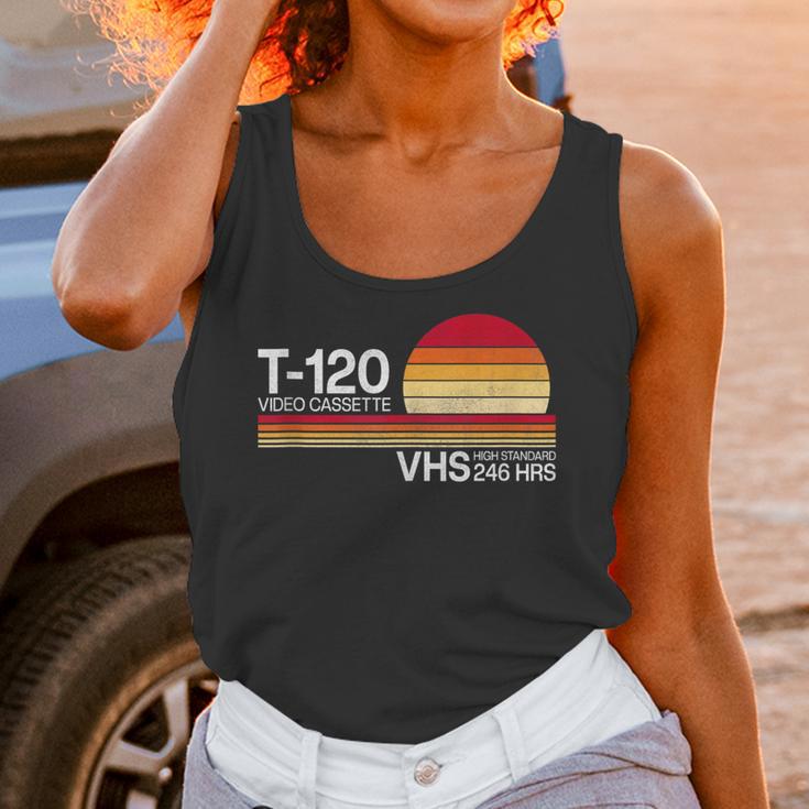 70's 80's 90's Music Nostalgia Video Cassette Tape VHS Retro Unisex Tank Top