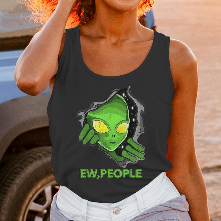 Alien Face Ew People UFO Introvert Meme Men Women Kids Unisex Tank Top Alien Face Ew People UFO Introvert Meme Men Women Kids Unisex Tank Top