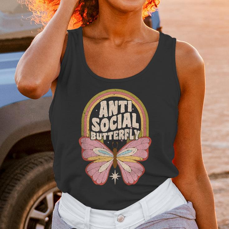 Anti-Social Introvert Butterfly Lover Unisex Tank Top