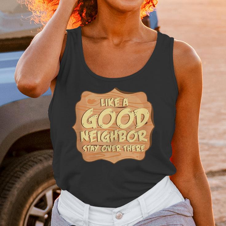 Antisocial Like A Good Neighbor Stay Over There Introvert Unisex Tank Top Antisocial Like A Good Neighbor Stay Over There Introvert Unisex Tank Top