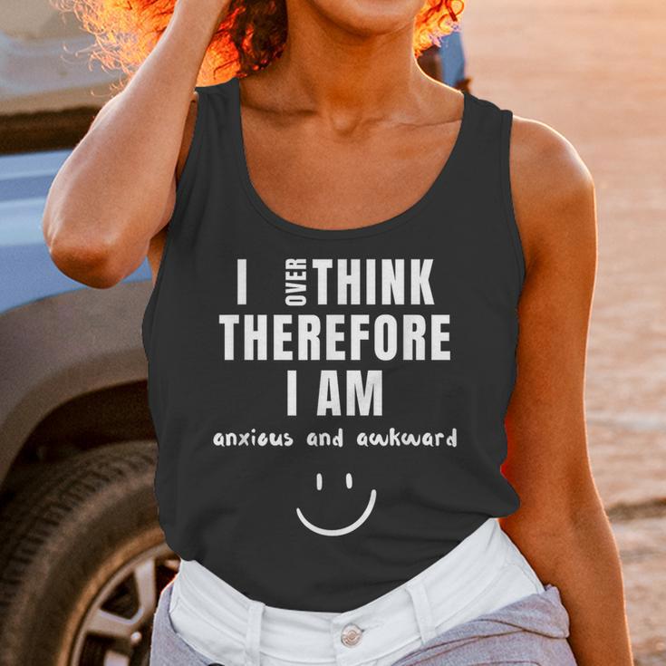 Anxiety Awareness Mental Health Top For Introvert Unisex Tank Top