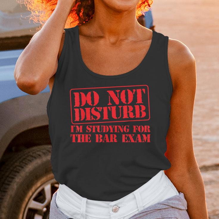 Bar Exam Law School Graduation Study T-Shirt Unisex Tank Top