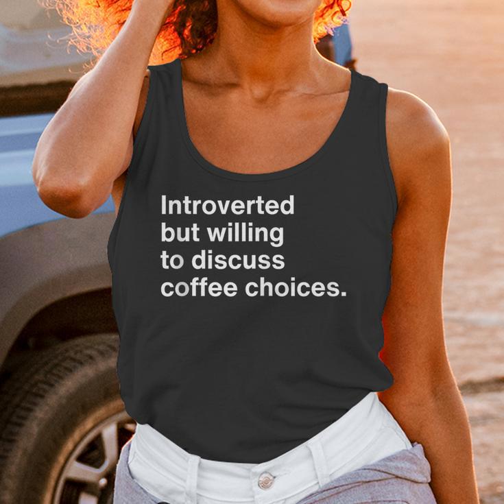 Barista Coffee Lovers Sarcastic Introvert Unisex Tank Top Barista Coffee Lovers Sarcastic Introvert Unisex Tank Top