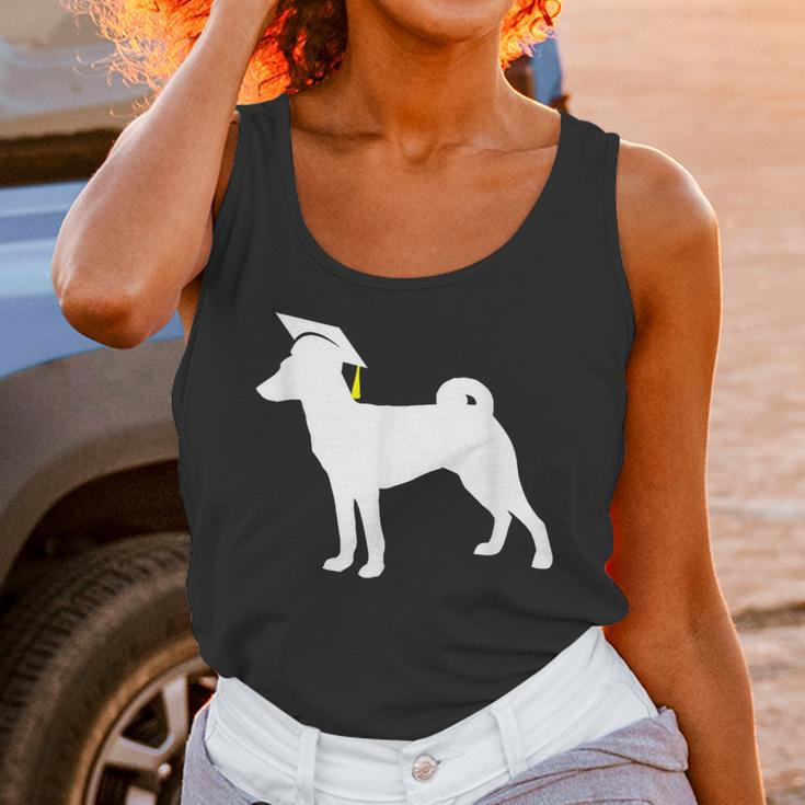 Basenji Graduation Dog Graduate Unisex Tank Top