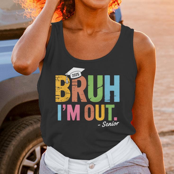 Bruh I'm Out Senior Graduation Unisex Tank Top