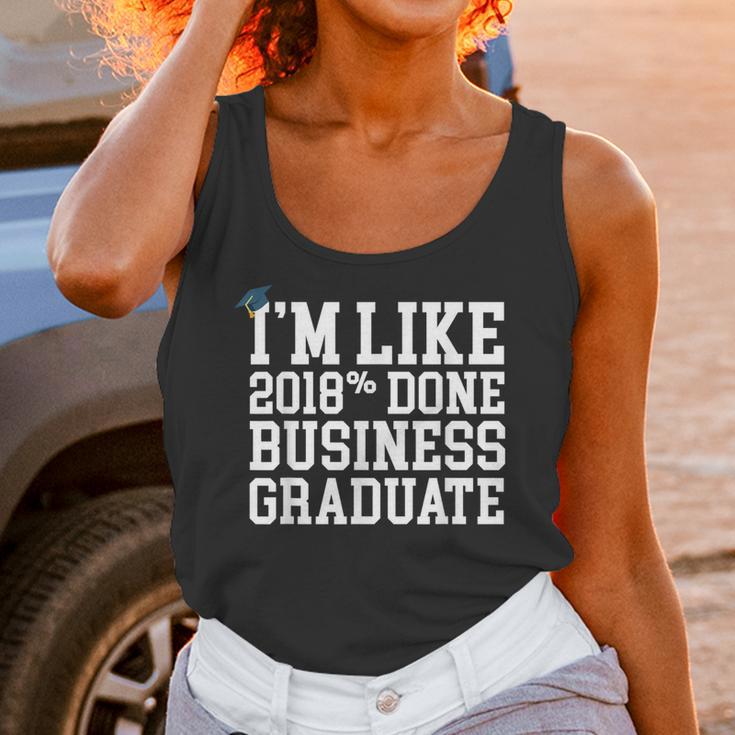 Business Graduation Major I'm Like 2018 Done Unisex Tank Top