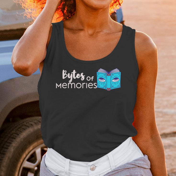 Bytes Of Memories Digital Nostalgia Concept Line Unisex Tank Top