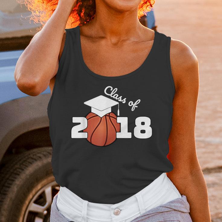 Class Of 2018 Basketball Senior Graduation Shirt Grad Unisex Tank Top