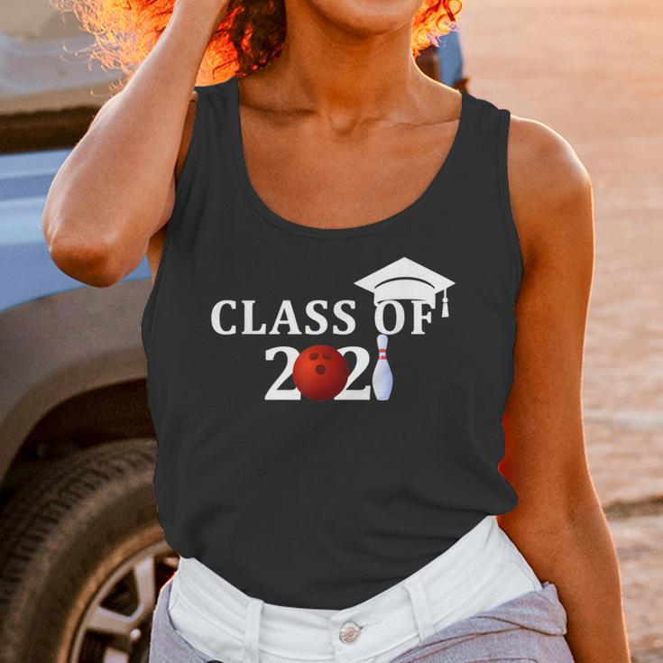 Class Of 2021 Graduation For Him Her Bowling Unisex Tank Top