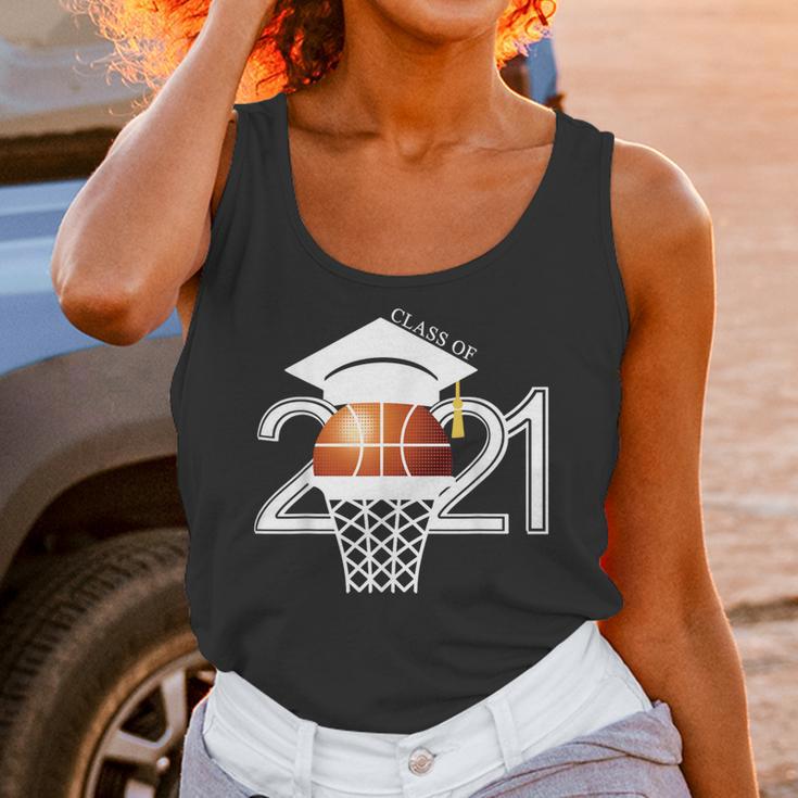 Class 2021 Graduation Senior Basketball Player Unisex Tank Top