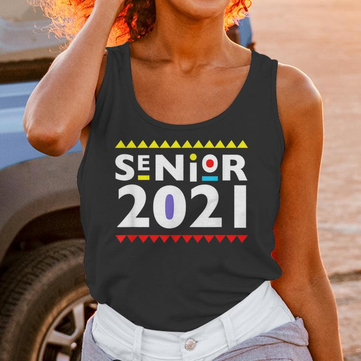 Class Of 2021 Senior Year 90's TV Style Graduation For Grad Unisex Tank Top