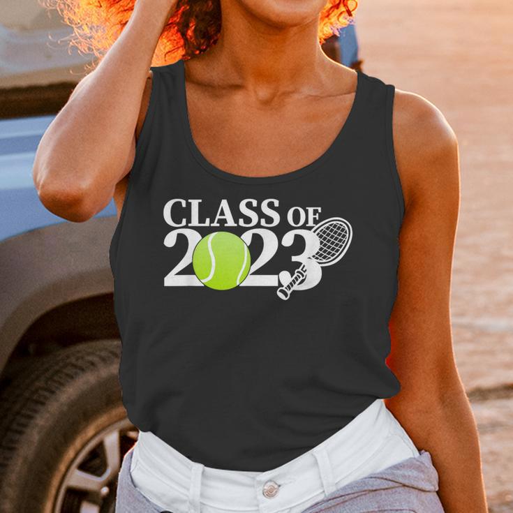 Class Of 2023 Graduation Senior Tennis Player Unisex Tank Top