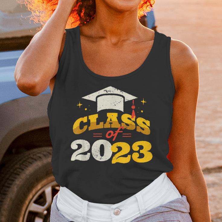 Class Of 2023 School Graduation Vintage Retro Class Of 2023 Unisex Tank Top