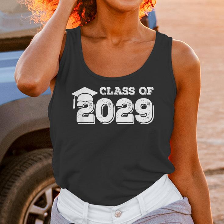 Class Of 2029 Senior Graduation 2029 Shirt Unisex Tank Top