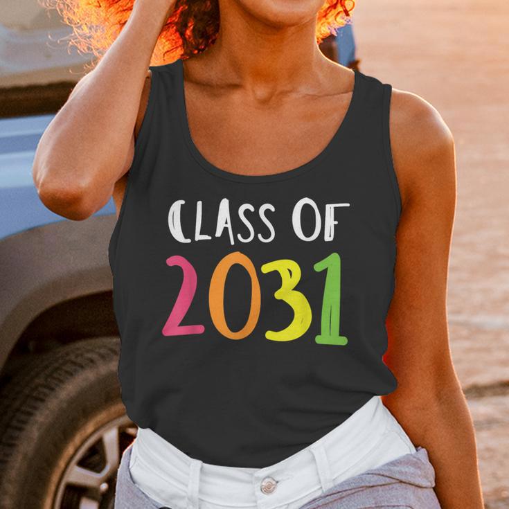 Class Of 2031 Kindergarten Graduation Back To School T-Shirt Unisex Tank Top