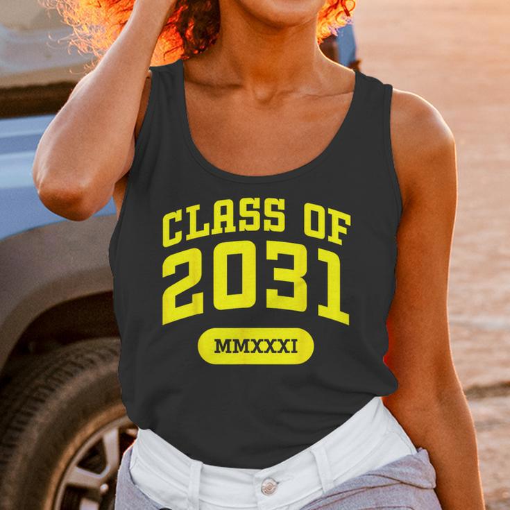 Class Of 2031 Shirts For Kindergarten Photo To Graduation Unisex Tank Top