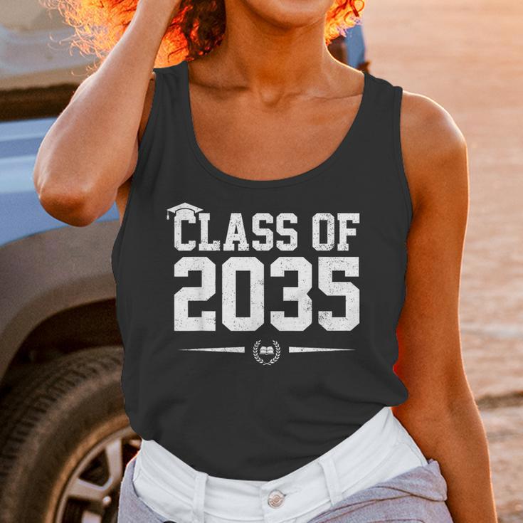 Class Of 2035 Grow With Me Graduation First Day Of School Unisex Tank Top