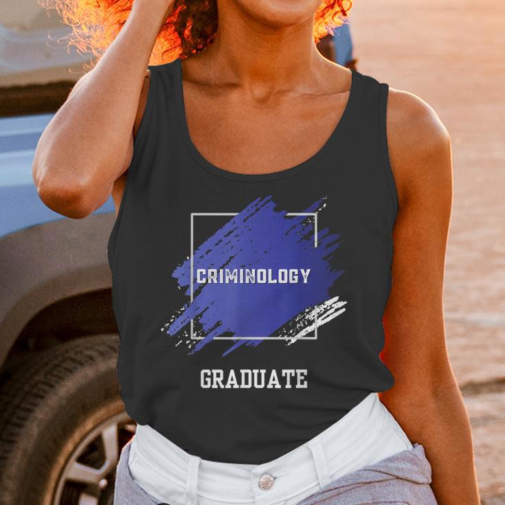 Criminology Graduation Graduated Degree University Student Unisex Tank Top
