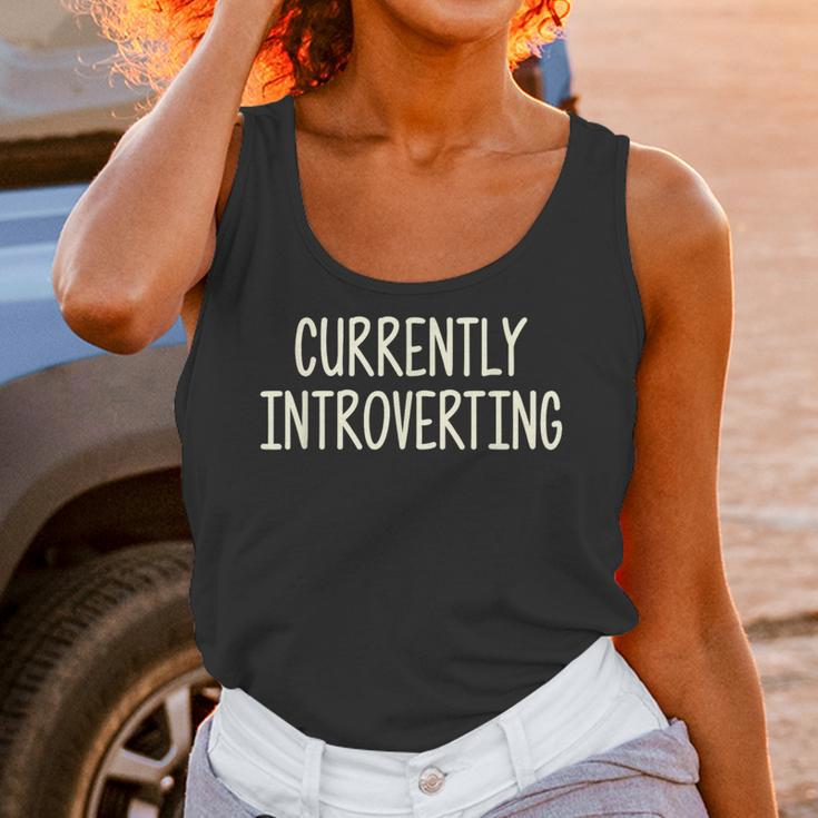 Currently Introverting I Introvert Unisex Tank Top