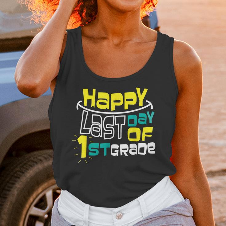 Cute Happy Last Day Of 1st Grade Shirt Kids Graduation Unisex Tank Top