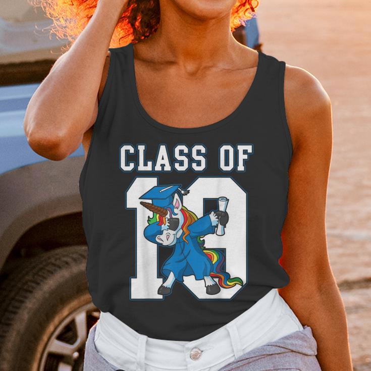 Dabbing Graduation Class Of 2019 Unicorn Shirt Unisex Tank Top
