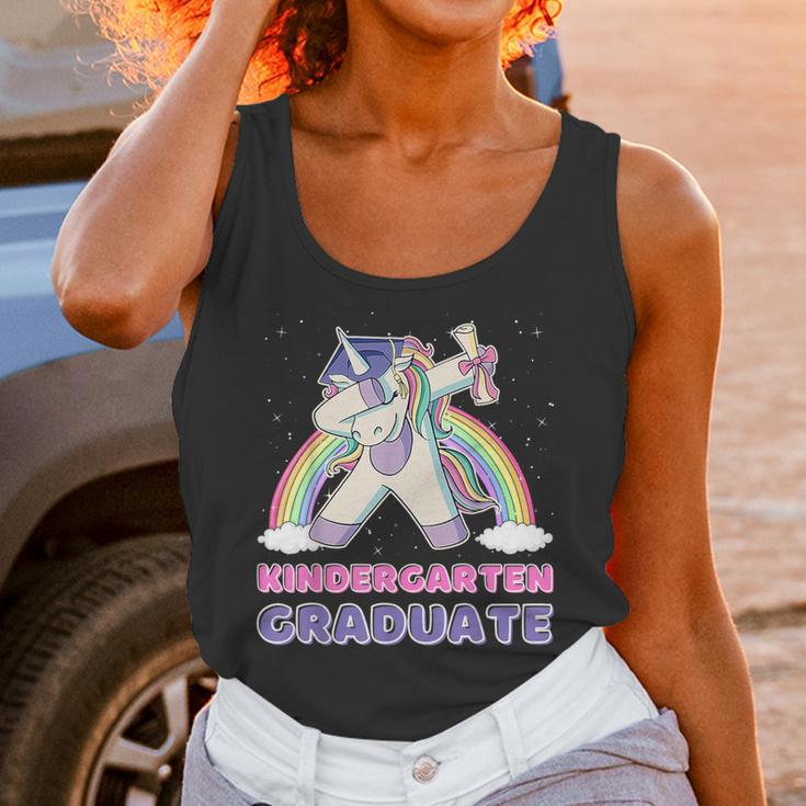 Dabbing Unicorn Kindergarten Graduation Dab Dance Girl Unisex Tank Top