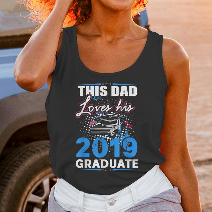 Dad Of a 2019 Graduate Shirt Proud Dad Graduation Grad Shirt Unisex Tank Top