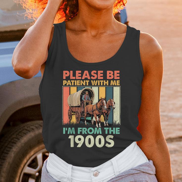 Dad Fathers Day Please Be Patient I'm From The 1900s Unisex Tank Top