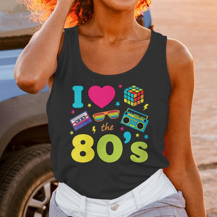 Dad I Love The 80's Retro 80s Nostalgia For Dad Unisex Tank Top Dad I Love The 80's Retro 80s Nostalgia For Dad Unisex Tank Top