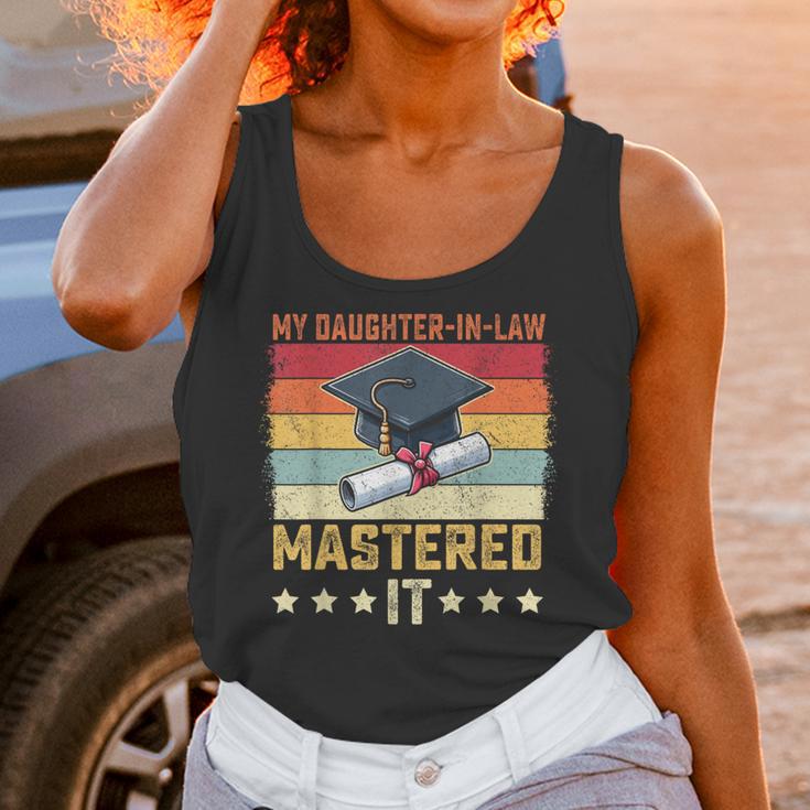 My Daughter In Law Mastered It Master's Graduation Vintage Unisex Tank Top