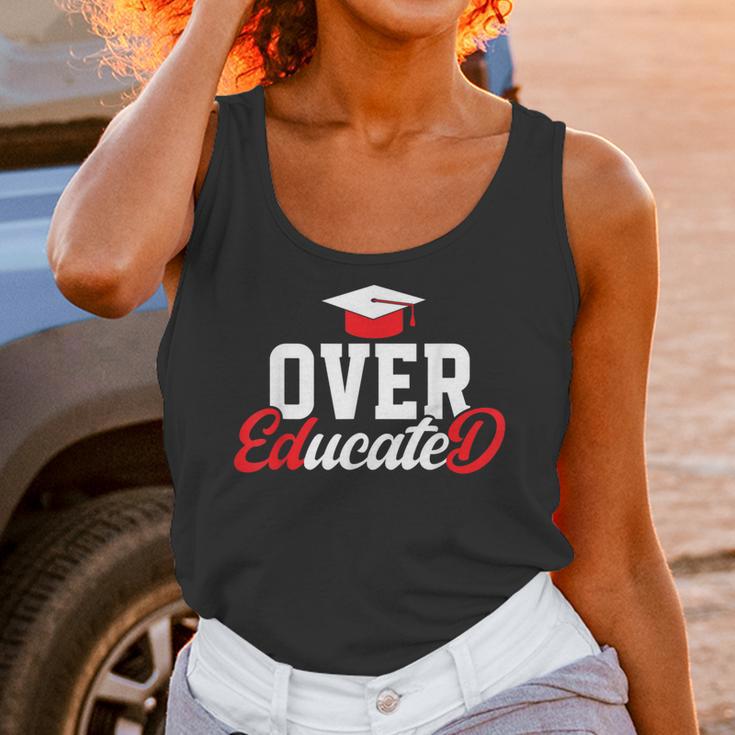 Doctor Of Education Over Educated EdD Doctorate Graduation Unisex Tank Top