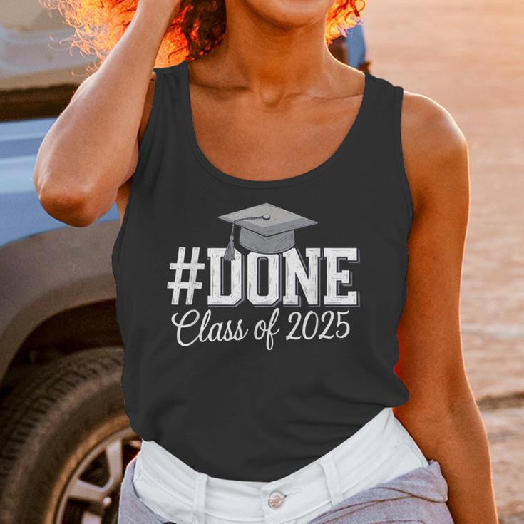 Done Class Of 2025 Graduation For Her Him Grad Seniors 2025 Unisex Tank Top