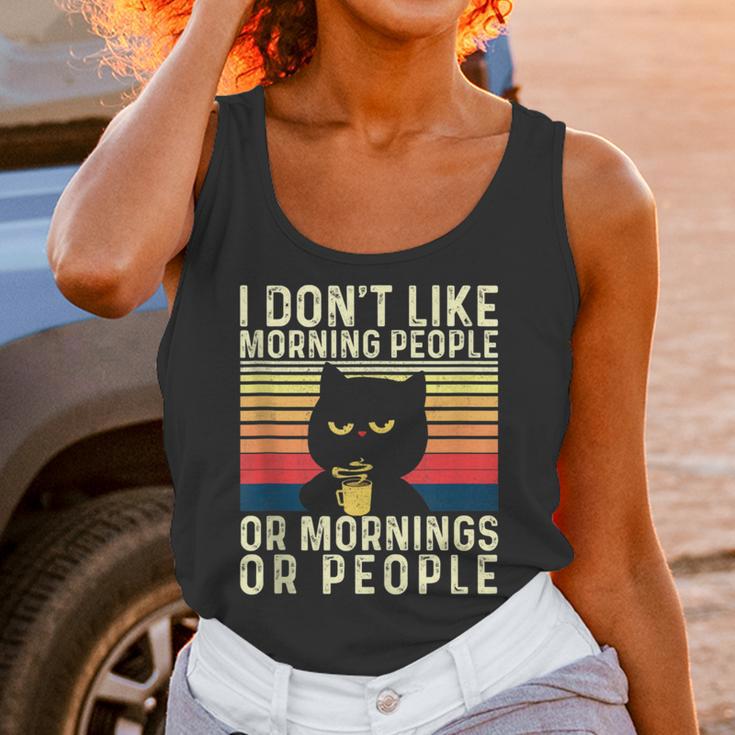 I Don't Like Morning People Introvert Introverted Antisocial Unisex Tank Top